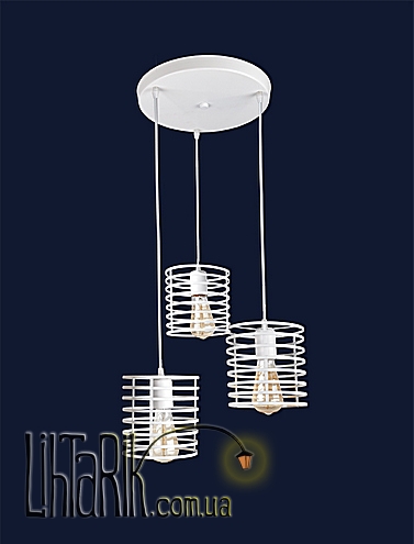 Levistella Потолочный подвесной светильник 707P9150F-3 WH (300)