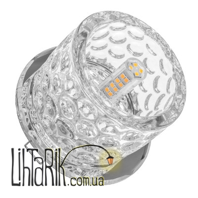 HDL-G268 G9 CH CL светильник точечный декоративный (Brille 36-181)