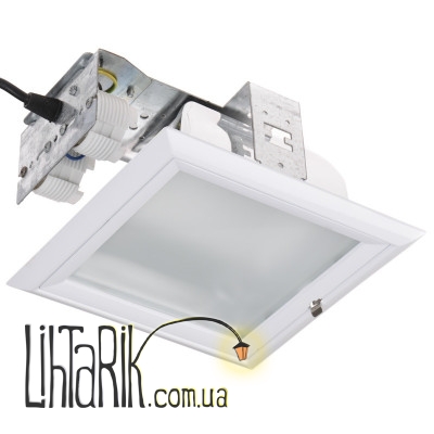 DL-13W/2x13W WH Потолочный встроенный светильник (Brille 166226)