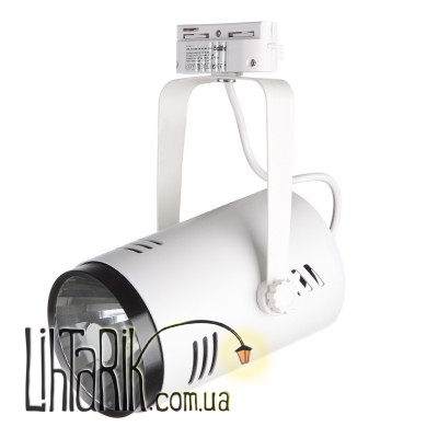 LED-413/18W CW WH/BK COB Трековый led светильник (Brille 32-073)