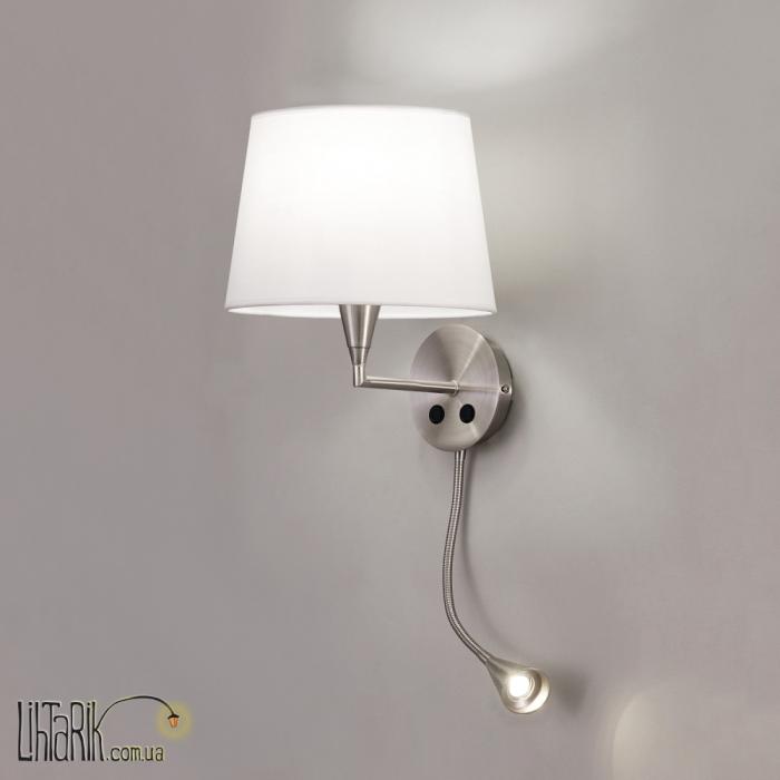 Бра Lisa LED 16/3272 E27+LED Nickel