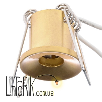 HDL-DJ 10 PG светильник точечный маленький (Brille 163075)