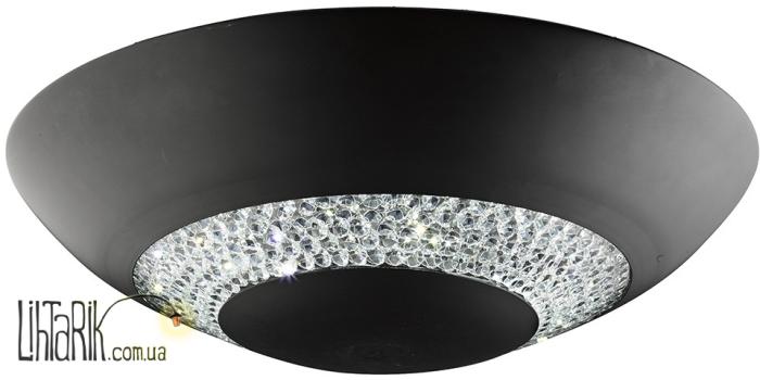 Потолочный светильник Searchlight Halo 4548-36BK