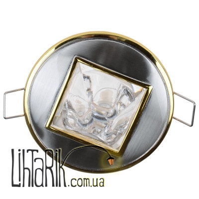 HDL-DS 67 SS/PB светильник точечный декоративный (Brille 163483)