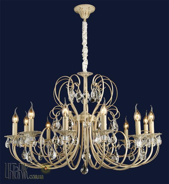 Levistella Люстра 755MK30015-12 CRM+GLD