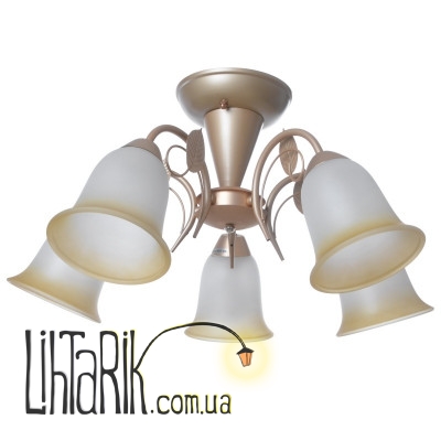 LK-528S/5 E27 Люстра флористика (Brille L98-014)