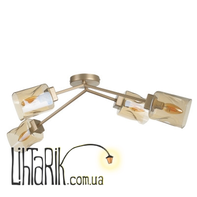 LK-669S/4 E14 FG люстра (Brille 23-802)