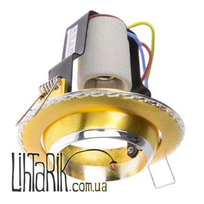 RO-50A SB/S светильник точечный поворотный (Brille 161255)