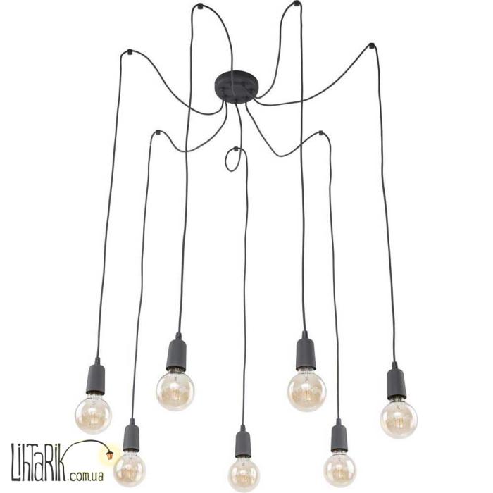 Люстра TK Lighting QUALLE GRAY - 2686