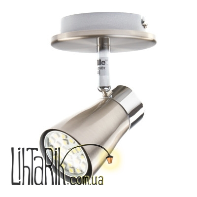 HTL-179/1 GU10 SN+CH светильник спот (Brille 26-706)