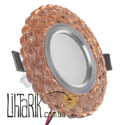 HDL-G263/3W + LED COF светильник точечный декоративный (Brille 36-176)