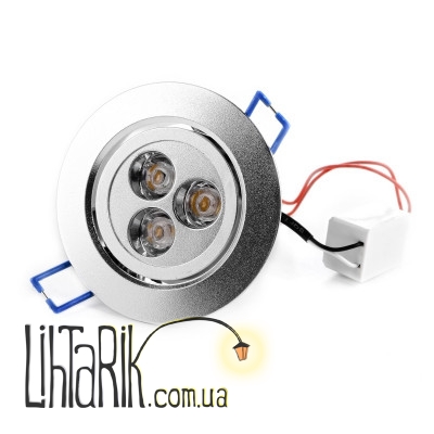 LED-103/3W BA Точечный светильник led (Brille 176470)