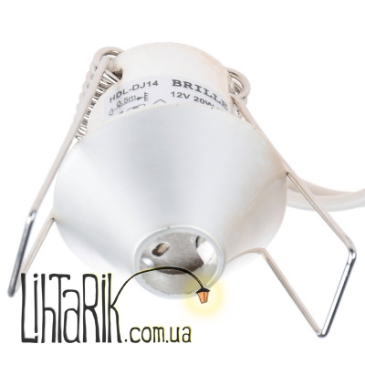 HDL-DJ 14 PS светильник точечный маленький (Brille 163095)