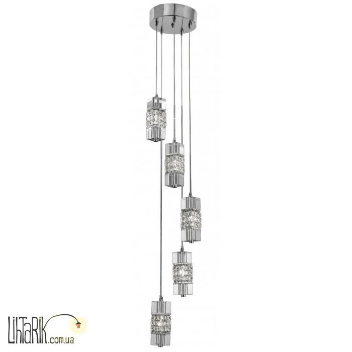 Подвесной светильник Searchlight SCULPTURED ICE 1335-5CC