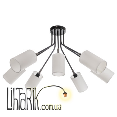 BL-549S/7 E14 BK+WH люстра (Brille 23-552)