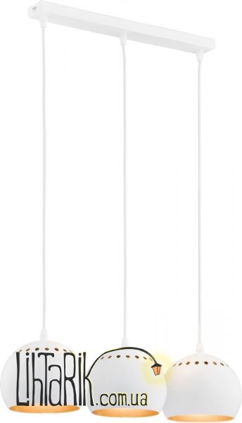 TK Lighting YODA white 3 подвес - 1823