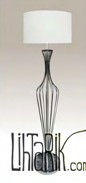 Торшер Zuma Line HUGO TS-120630F-BKWH