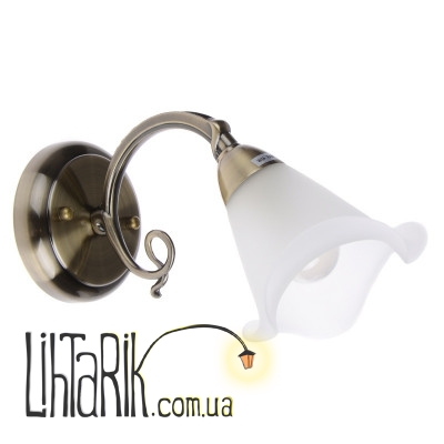 LK-238W/1 E14 AB бра (Brille L53-062)
