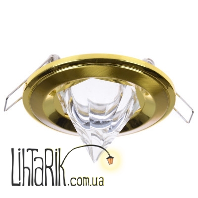 HDL-DS 65 SB/G светильник точечный декоративный (Brille 163720)