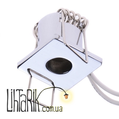 HDL-DJ 13 CHR светильник точечный маленький (Brille 163808)