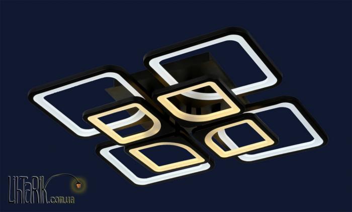 Levistella Светодиодный светильник 755MX10005-4 4 BK (755MX10005-4+4 BK)