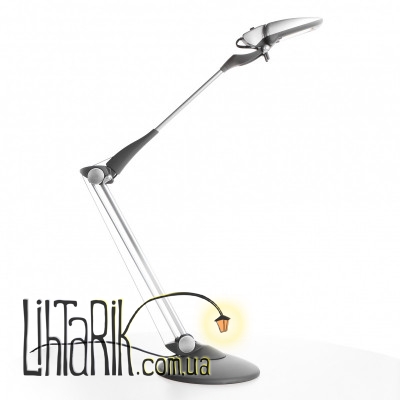 MTL-09 silver/gray Настольная лампа офисная (Brille 182116)