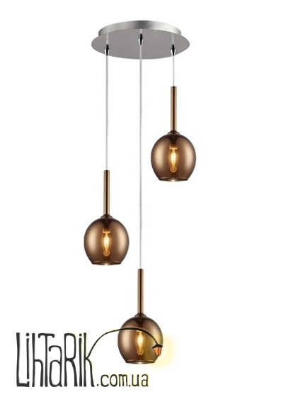 Люстра Zuma Line MONIC MD1629-3B Copper