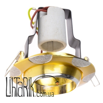 RO-50B SB/S светильник точечный поворотный (Brille 161257)