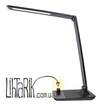 SL-90 LED 10W BK настольная лампа светодиодная (Brille 33-300)