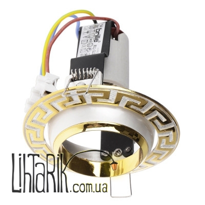 RO-50E PS/G светильник точечный поворотный (Brille 161300)