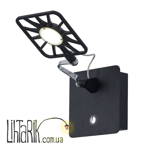 Бра Searchlight LED ADJUSTABLE WALL 7262BK