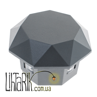 AL-266/4х1W NW LED IP54 DGY подсветка (Brille 34-259)
