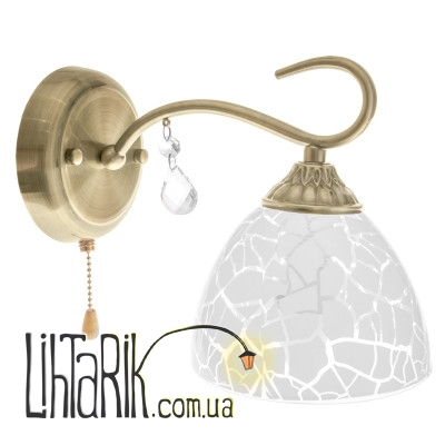 LK-631W/1 E14 AB бра (Brille 26-980)