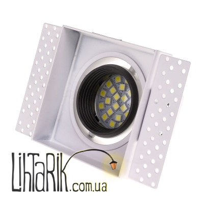 HDL-DS 166 MR16 WH/BK светильник точечный (Brille 36-237)