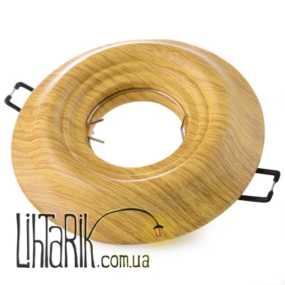 HDL-GA7 G5.3 WH Wood светильник точечный (Brille 36-064)