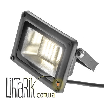 HL-21/20W SMD NW IP65 Прожектор led черный SMD 5730 (Brille 32-504)
