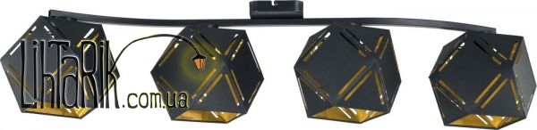 TK Lighting GOLDI BLACK 1814