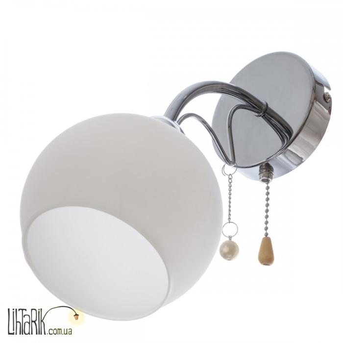 LK-648W/1 E14 CH бра (29-092)