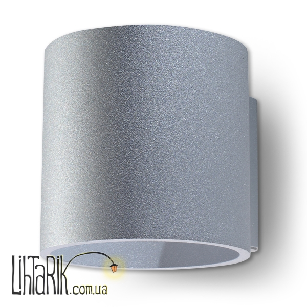 SOLLUX LIGHTING Светильник настенный ORBIS 1 Szary SL.0049