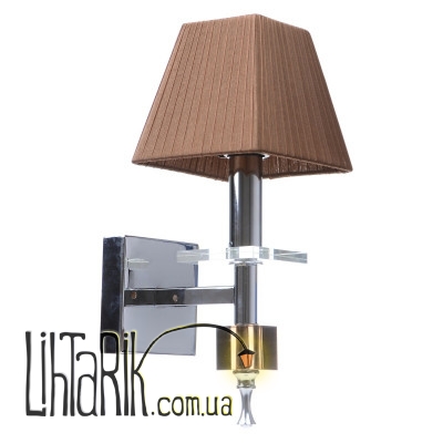 BCL-304W/1 Бра с абажуром (Brille 186409)