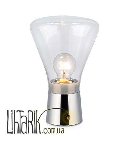 Настольная лампа Markslojd JACK Table 1L Chrome/Clear (106799)