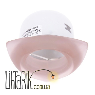 HDL-G26 (G07) pink светильник точечный декоративный (Brille 162038)