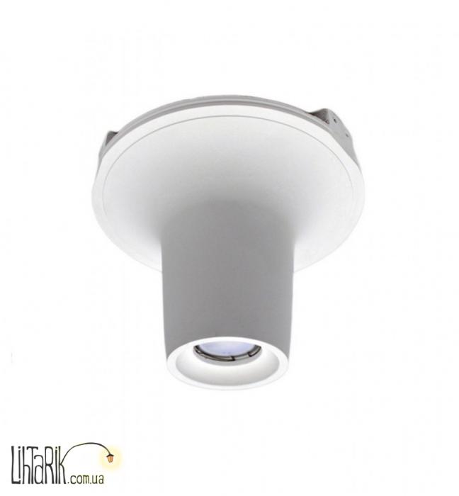 Декоративный гипсовый врезной LED светильник ML-Gesso 03