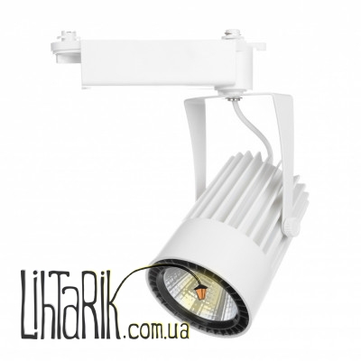 LED-410/36W WW WH COB Трековый led светильник (Brille 32-246)
