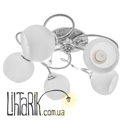 LK-592S/5 E27 CH люстра (Brille 23-209)