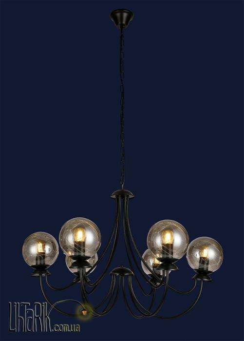 Levistella потолочна люстра 756PR0031-6 BK BK (756PR0031-6 BK+BK)