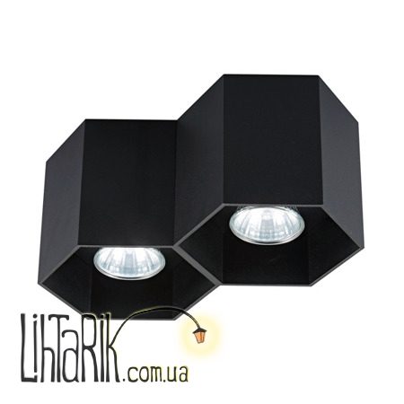 Потолочный светильник Zuma Line POLYGON CL2 20036-BK