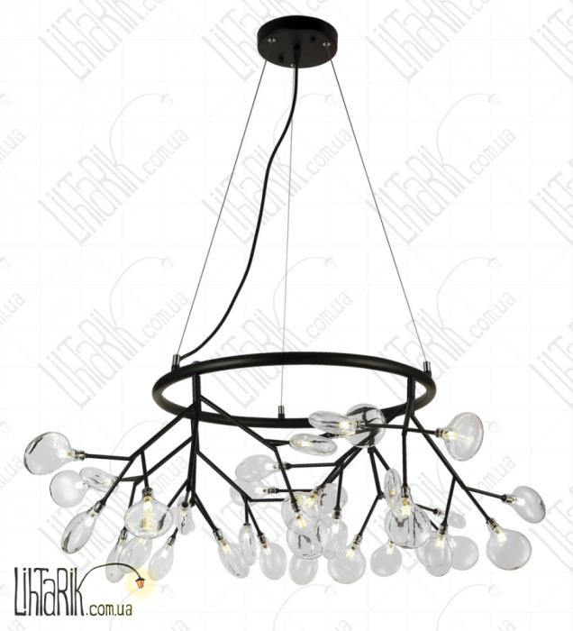 Levistella потолочная подвесная люстра 918LP263-36 BK CL (918LP263-36 BK+CL)