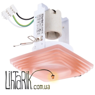 HDL-G24 pink (Е14) светильник точечный декоративный (Brille 162089)