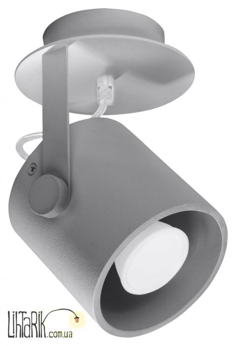 SOLLUX LIGHTING Светильник припотолочный LAROSA 1 Szary SL.0315